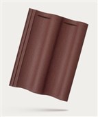 BRAMAC MAX 7 - betonová taška základní 1/1 - červenohnědá